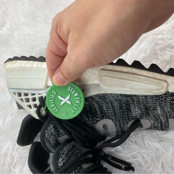 Adidas x Pharrell Williams Human Race NMD TR "Oreo" Sneakers - Picture 13 of 14